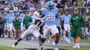 Florida, former Tulane running back Cameron Carroll.